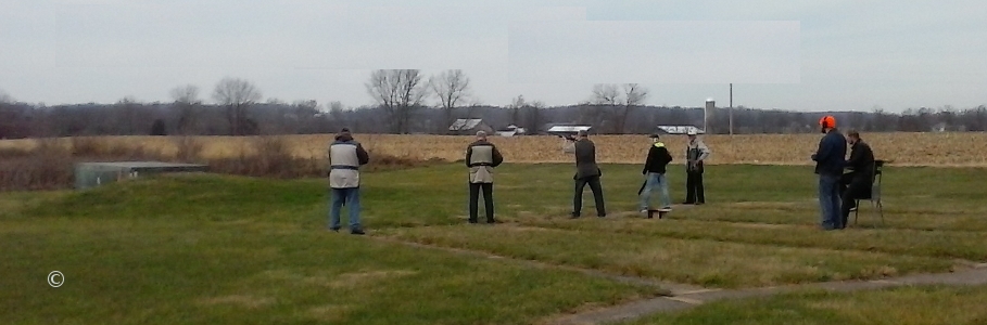 Trap Shooting Squad on the 16 yard line
